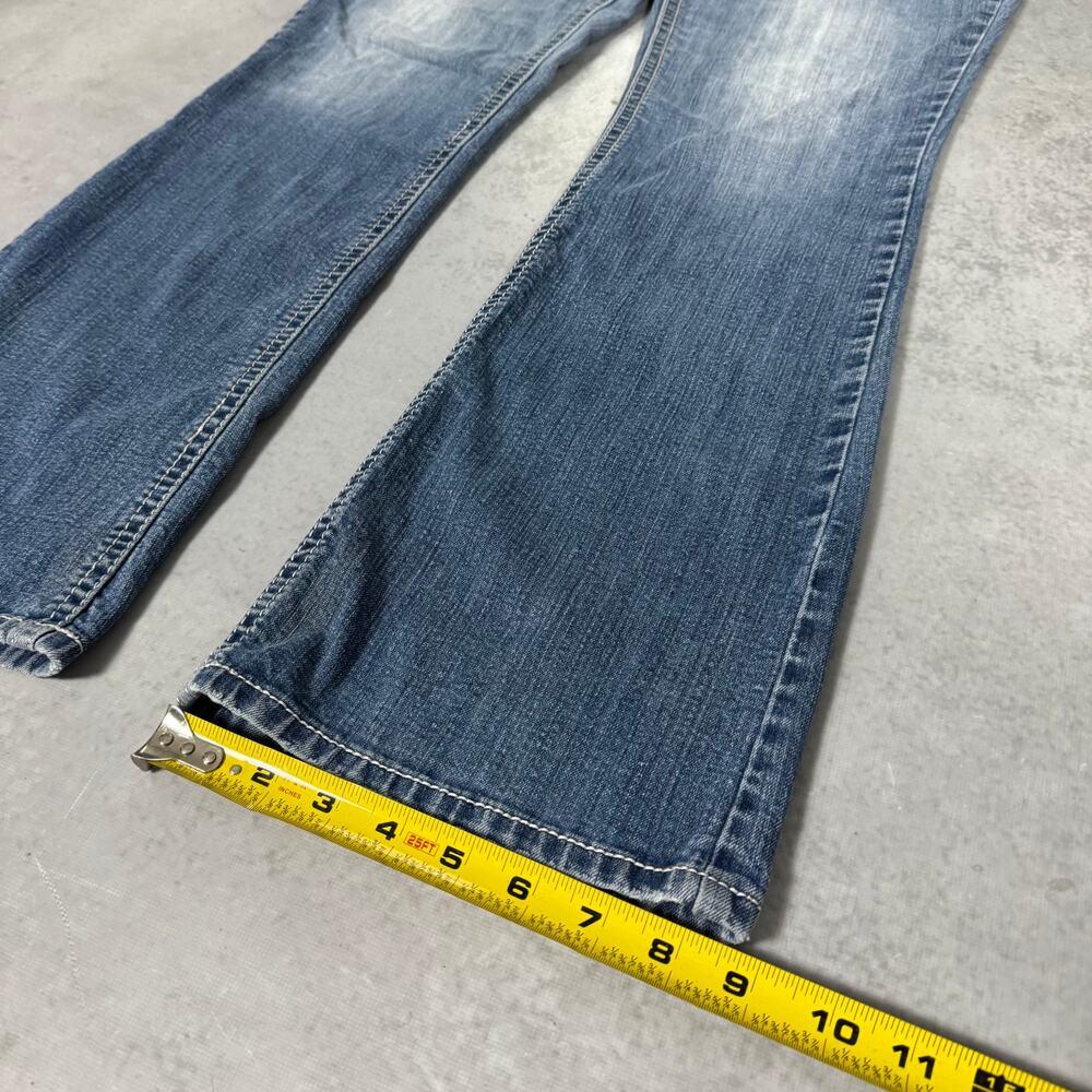 ND Weekend Wing Embellished Bootcut Blue Denim Stretch Womens Jeans - Size: 10 - Picture 4 of 11